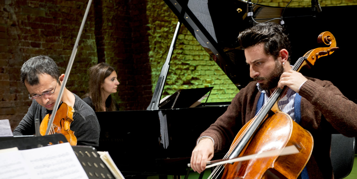 Klavierduo FERHAN & FERZAN ÖNDER BORUSAN QUARTET © Michel Neumeister